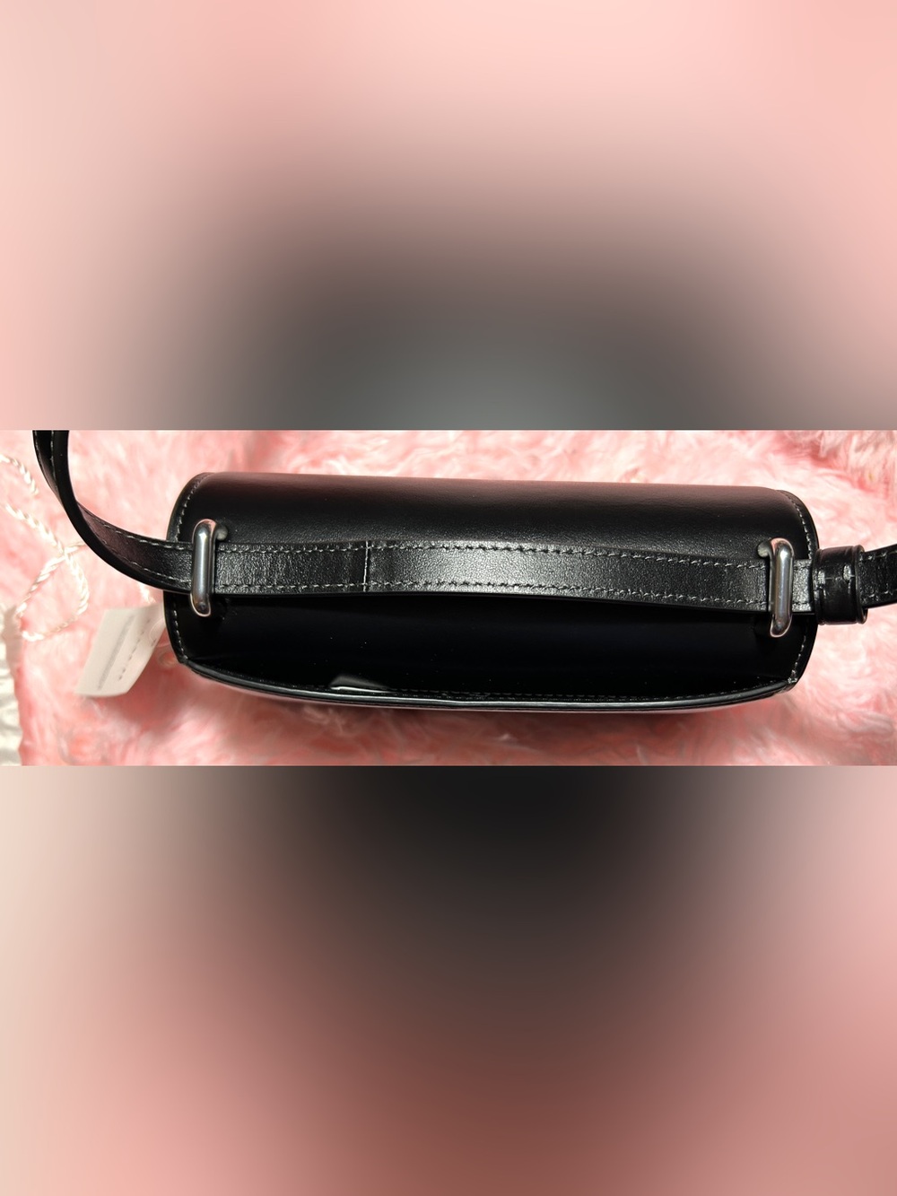 COACH Bandit Crossbody/Black-Silver - Picture 6 of 12